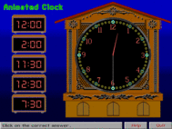 Animated Clock screenshot